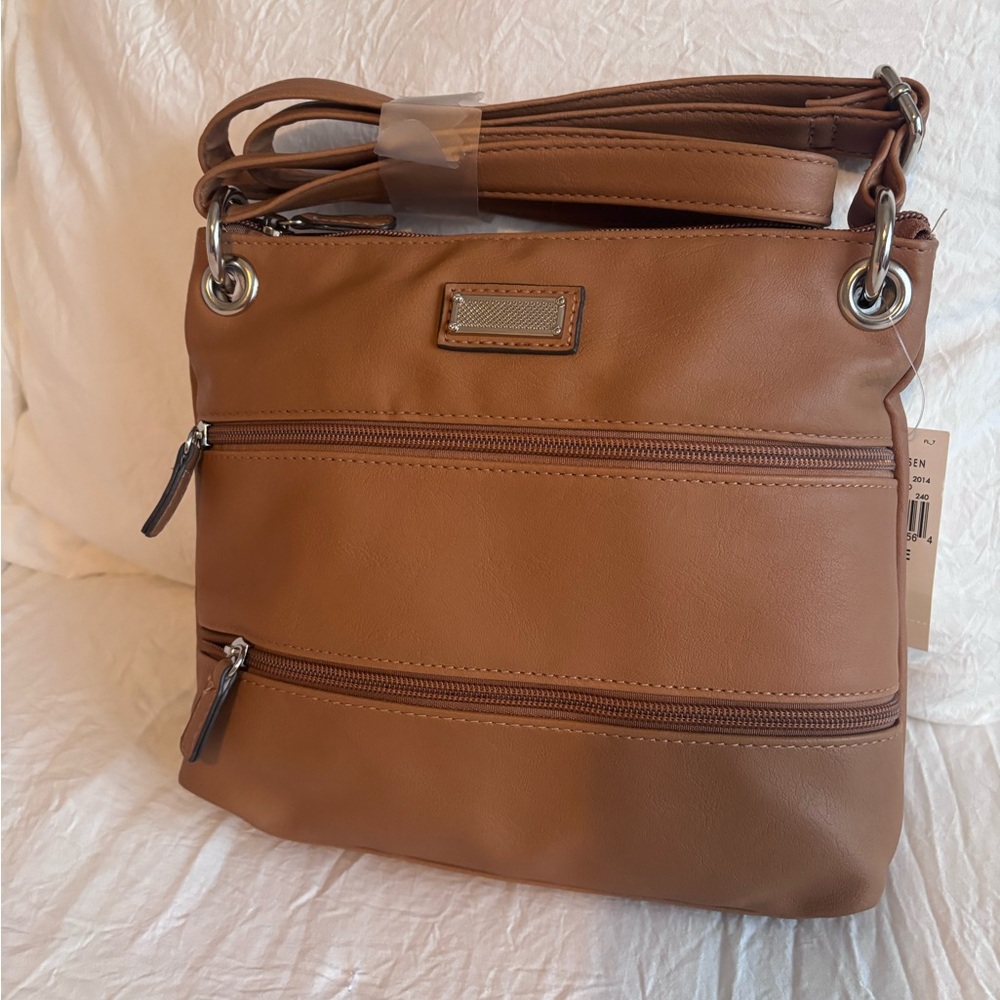 Van Heusen Tan Crossbody Bag- NWT